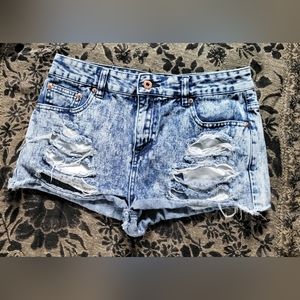 Forever 21 High Waisted Jean Shorts